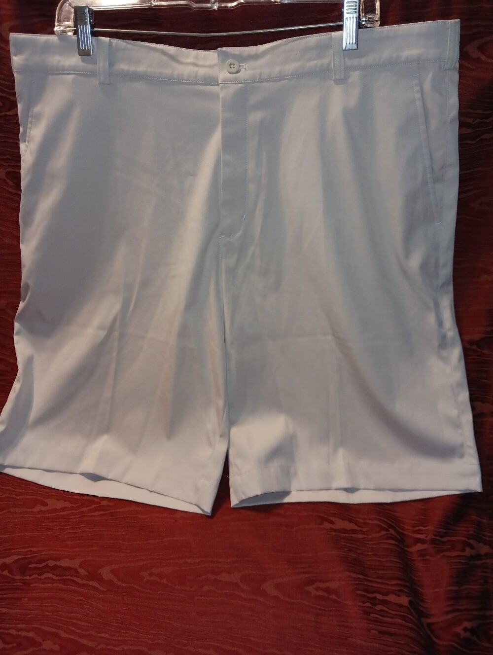 NIKEGOLF Tour Performance Dri-Fit Flat Front Light Tan Shorts Men's Sz 38
